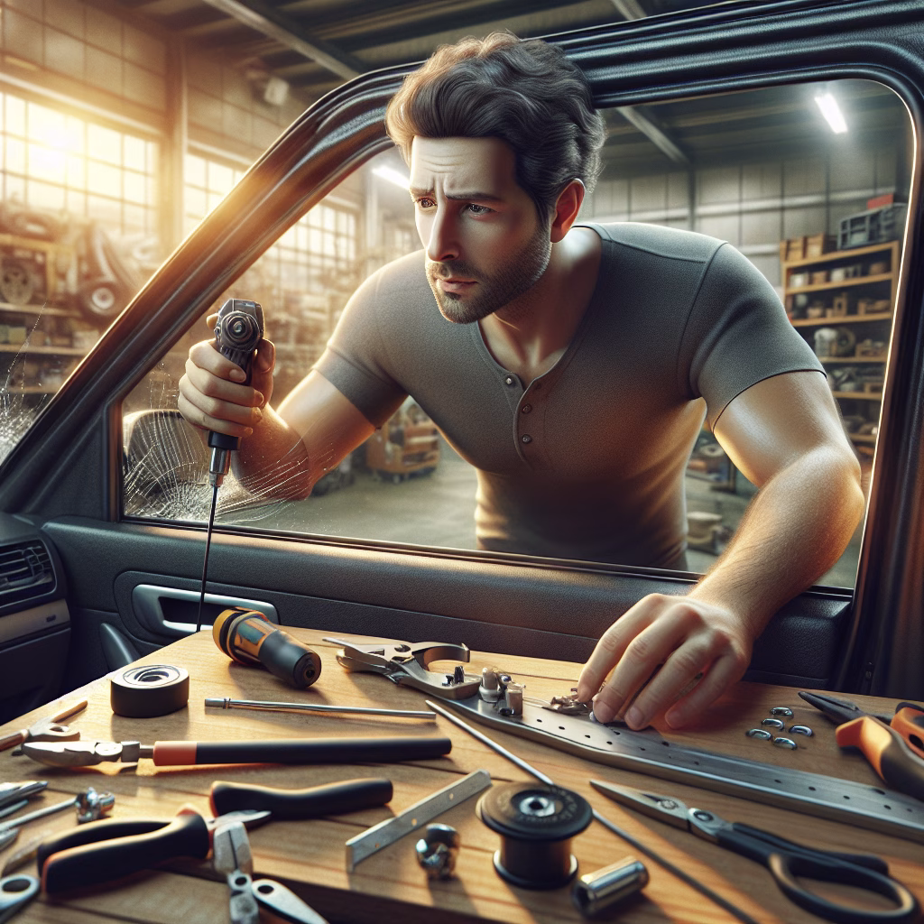 Як підняти скло якщо не працює склопідйомник