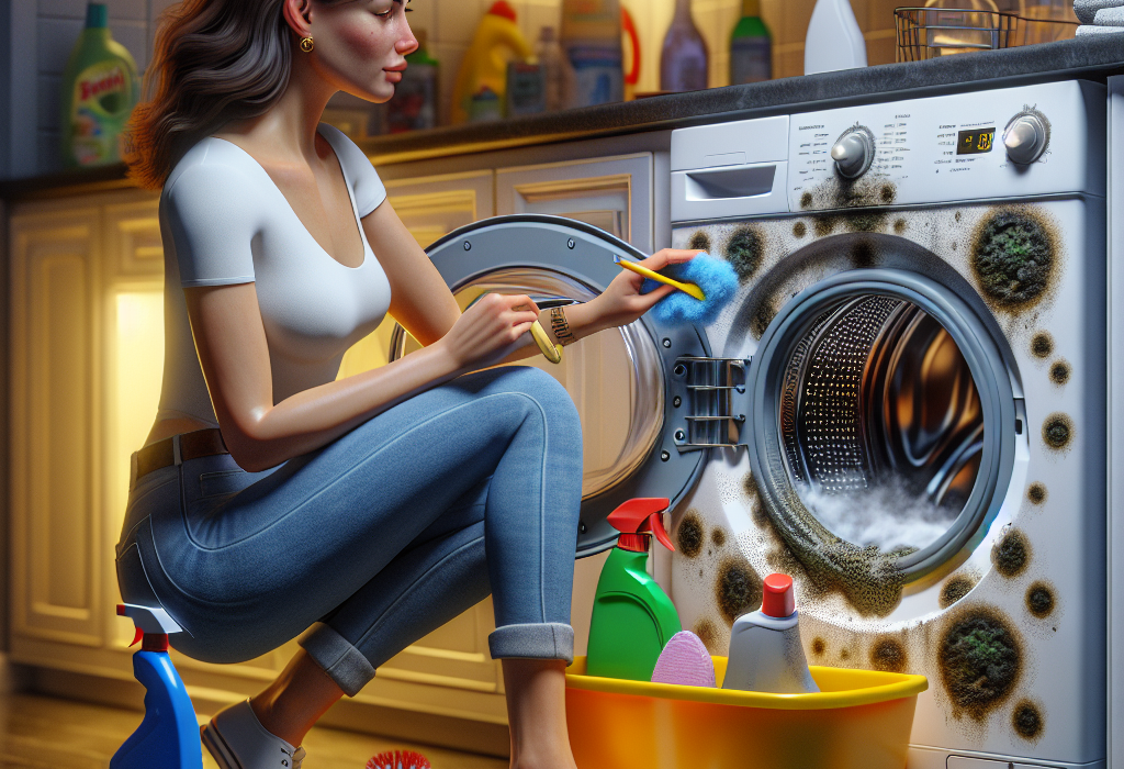 Чим почистити пральну машину від плісняви