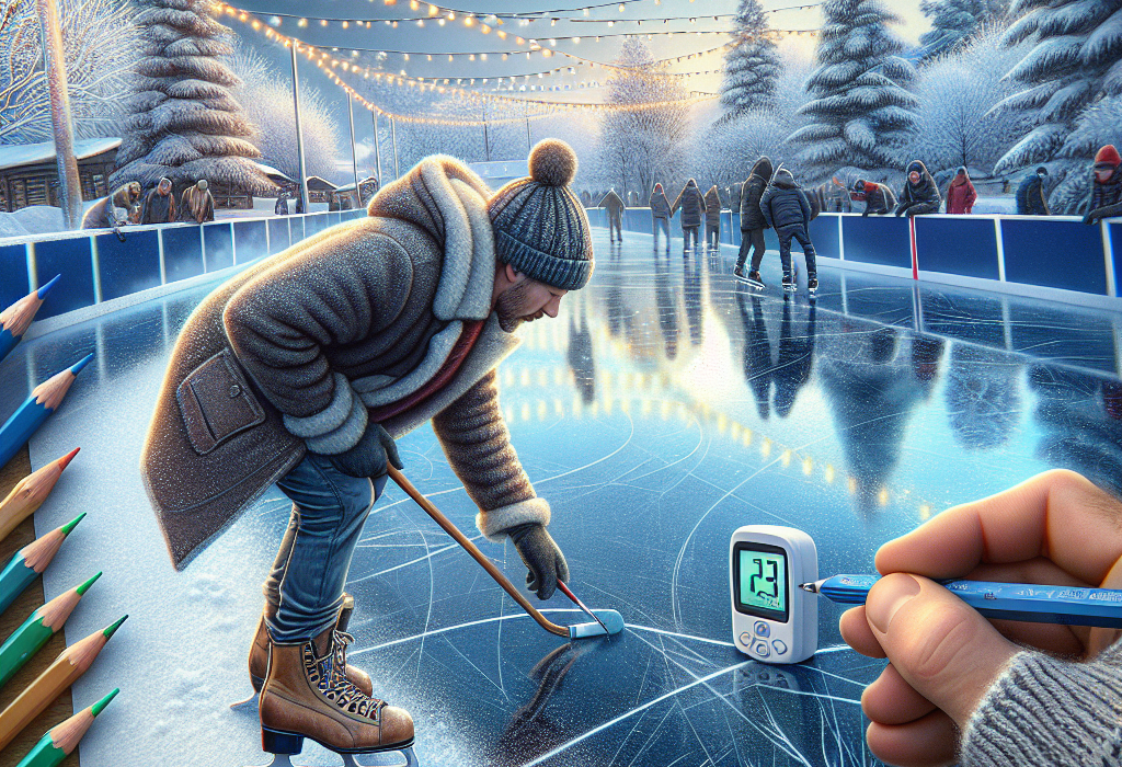 При якій температурі заливають ковзанку?