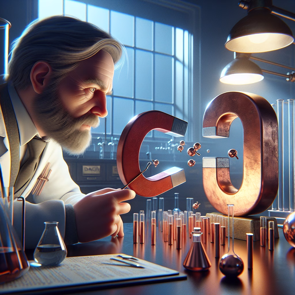 Чи притягує магніт мідь?