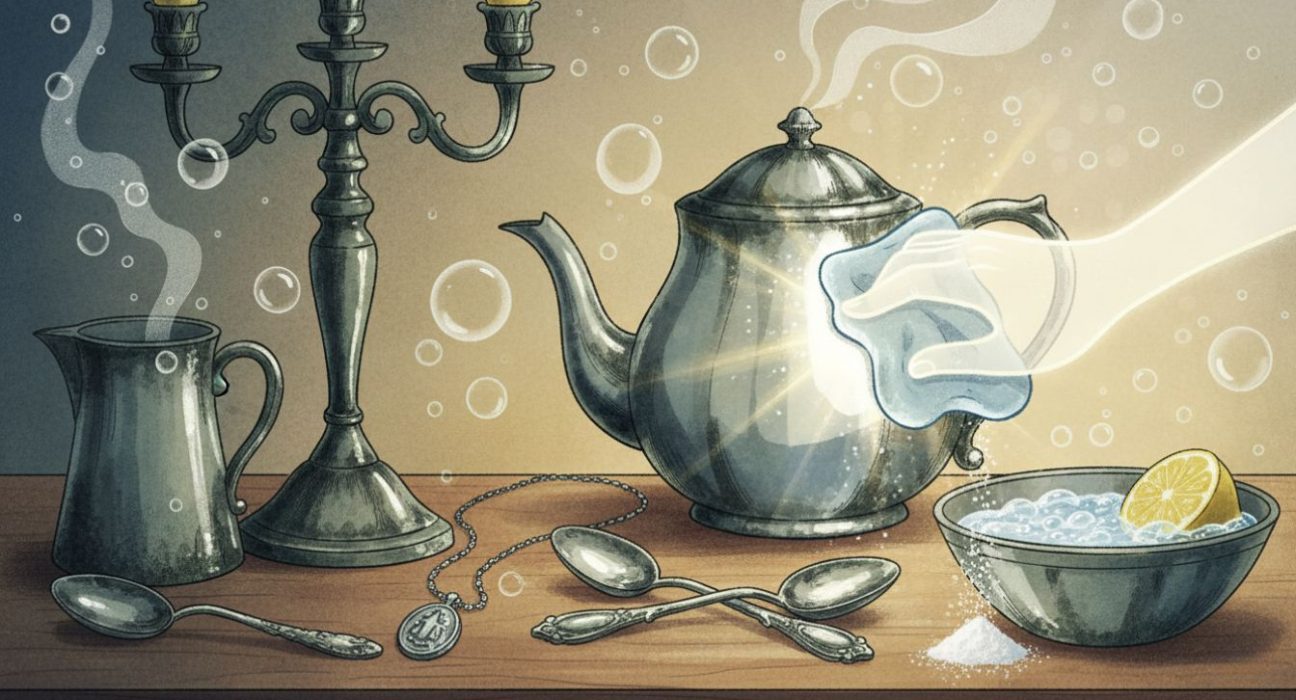 Как и чем почистить серебро в домашних условиях