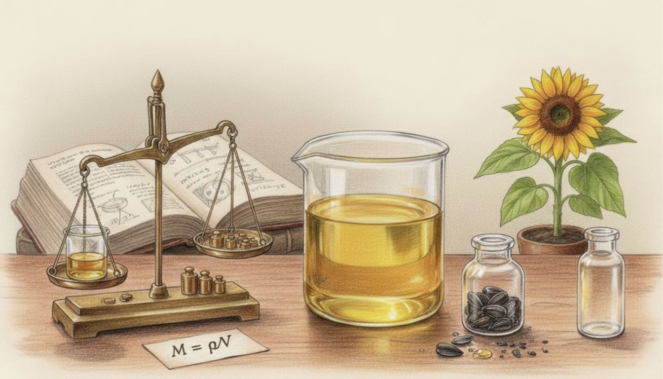 Густина соняшникової олії