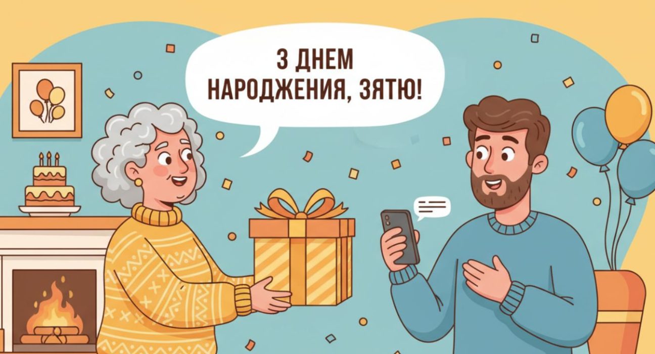 Найкращі привітання з днем народження зятю від тещі