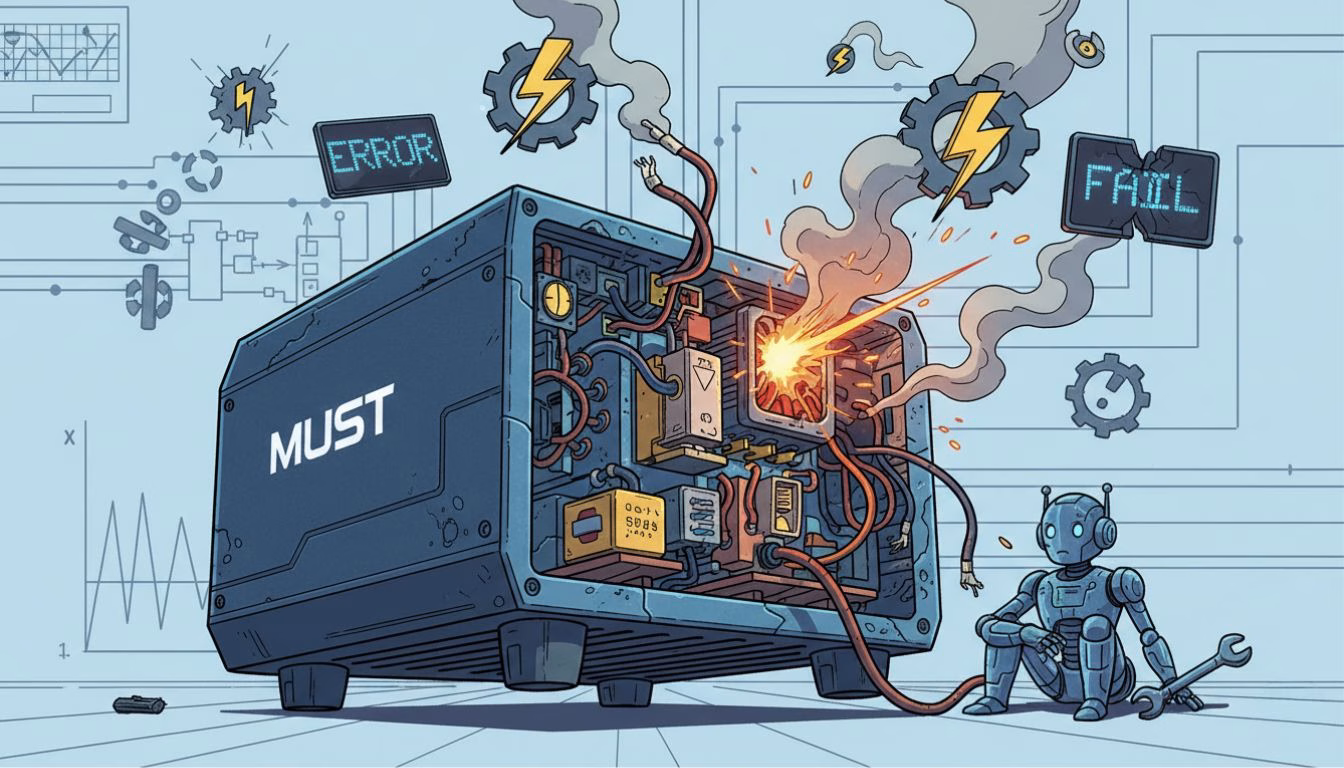 Ошибки и неисправности инверторов Must