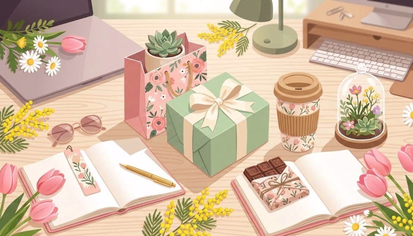 що подарувати колегам на 8 березня