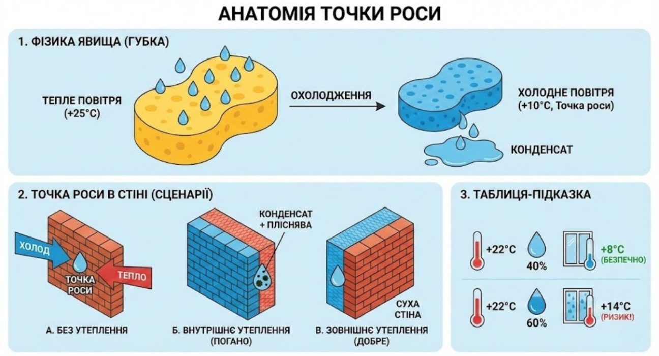 Що таке точка роси