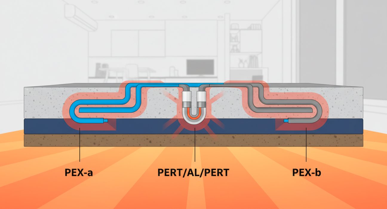 Яка труба краще для теплої підлоги