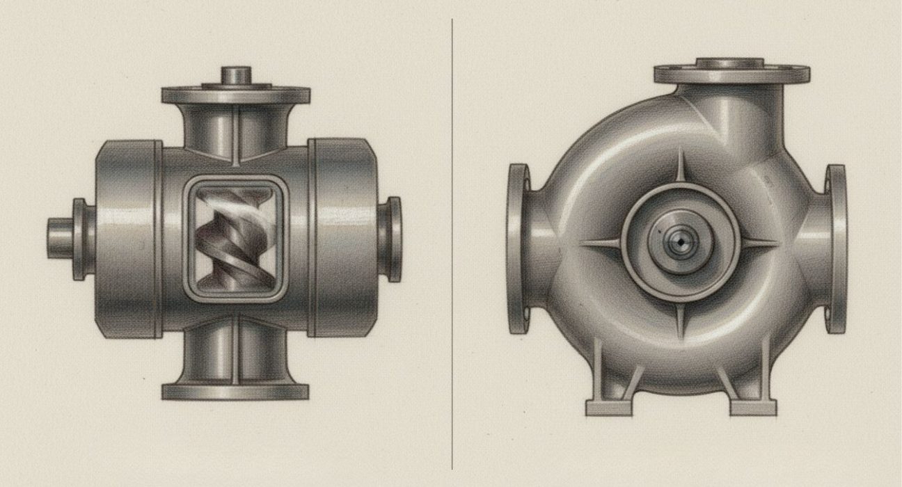 який насос кращий шнековий чи центробіжний