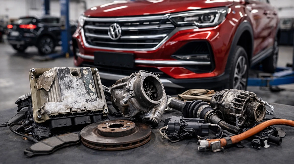 Какие запчасти чаще всего выходят из строя в китайских автомобилях