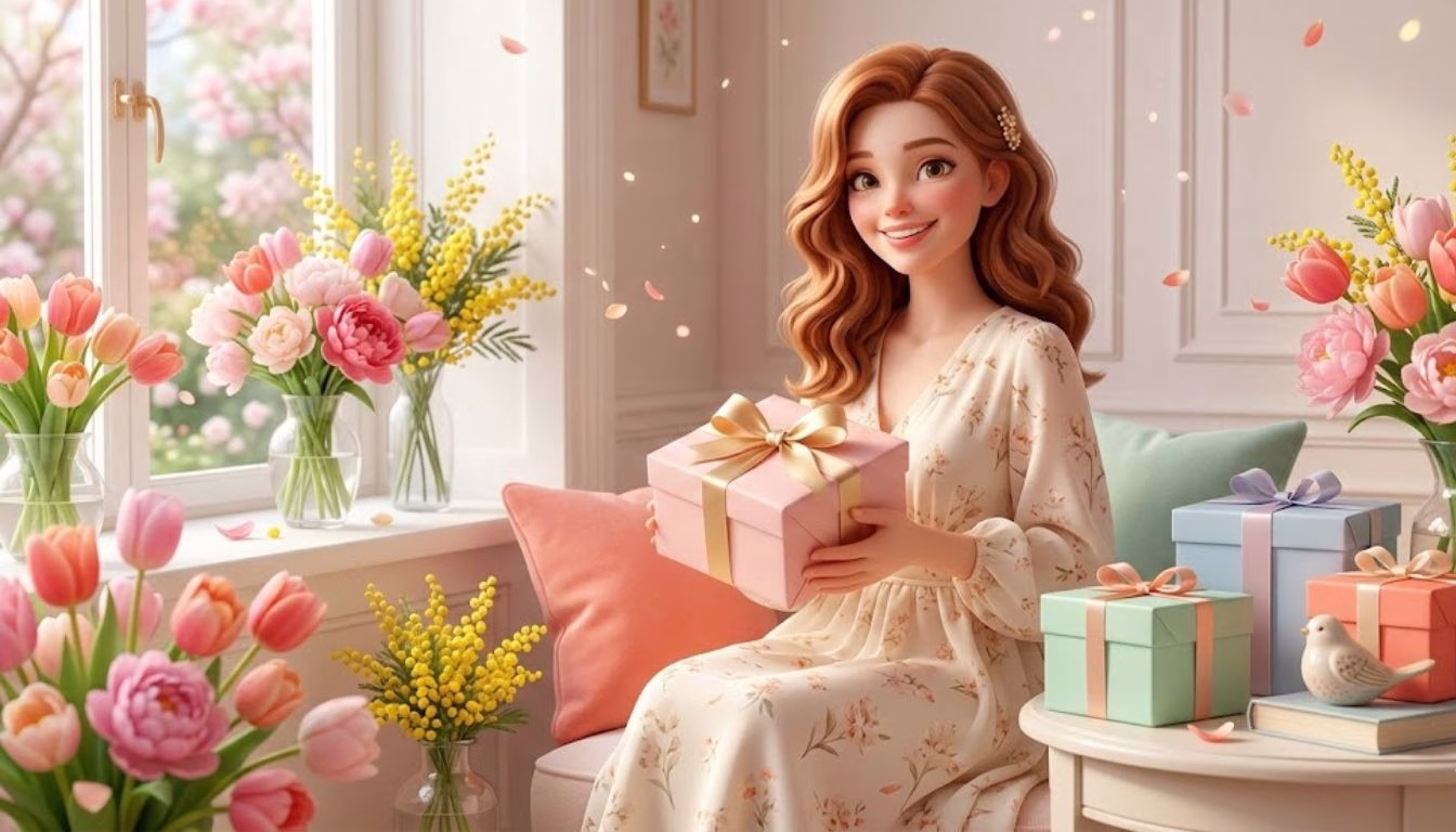 Що подарувати дівчині на 8 березня