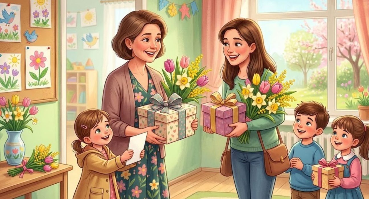 Що подарувати вихователю на 8 березня