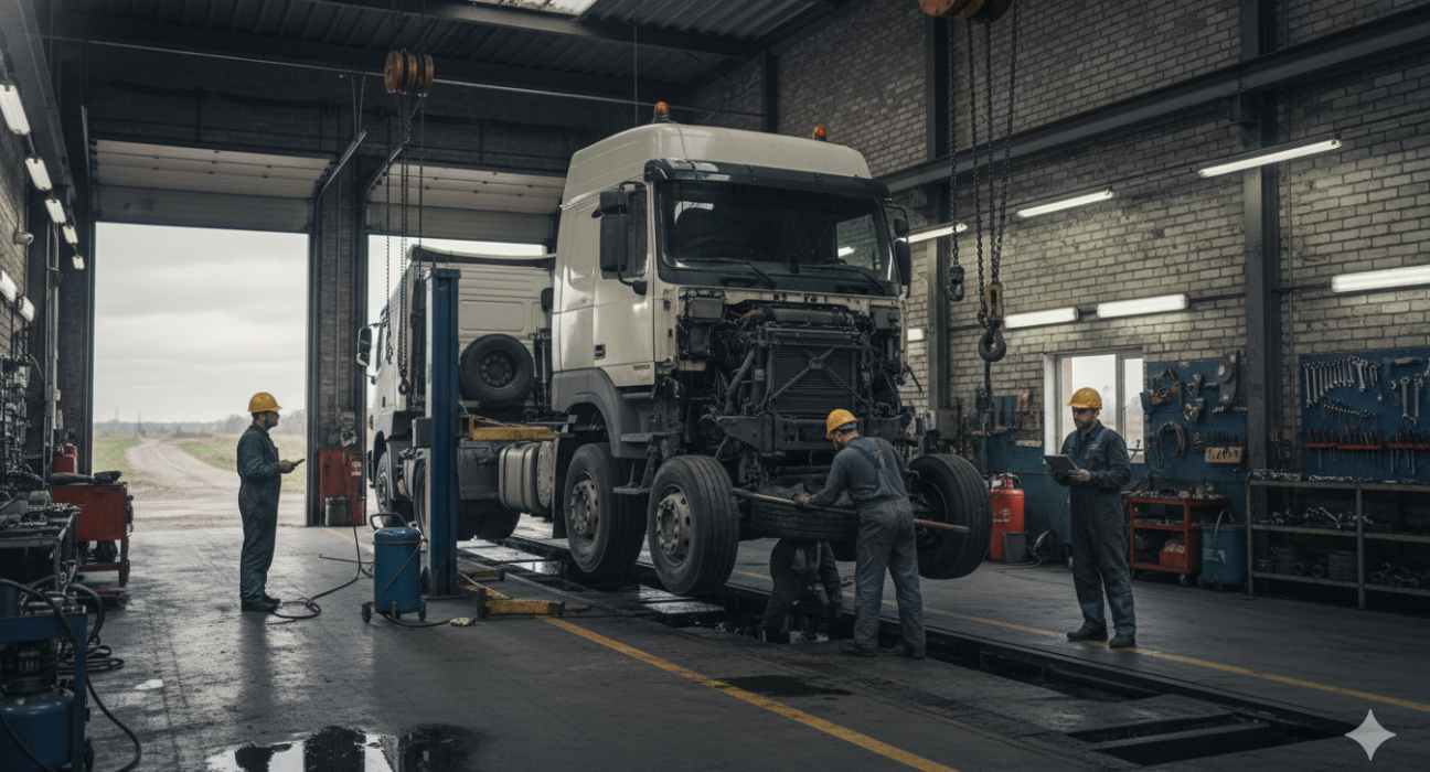 Где найти надежное СТО для ремонта грузовых автомобилей в Киеве?