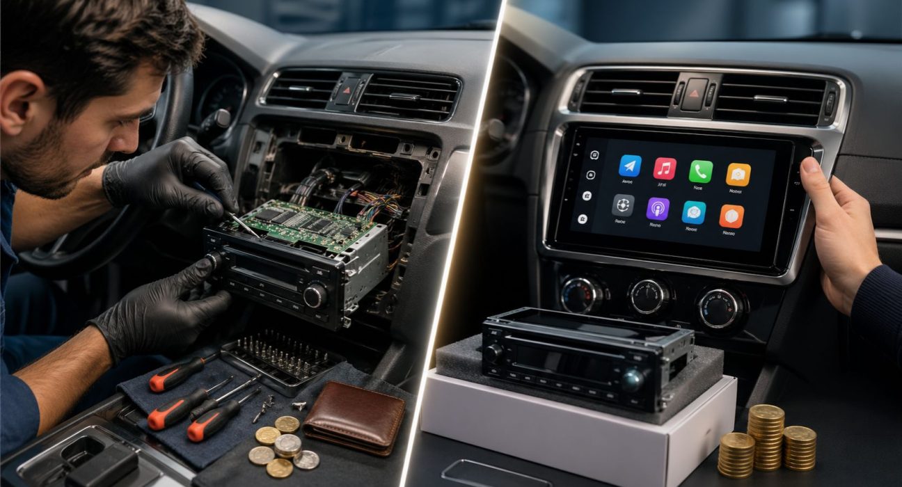 Ремонт рідної автомагнітоли чи покупка нової