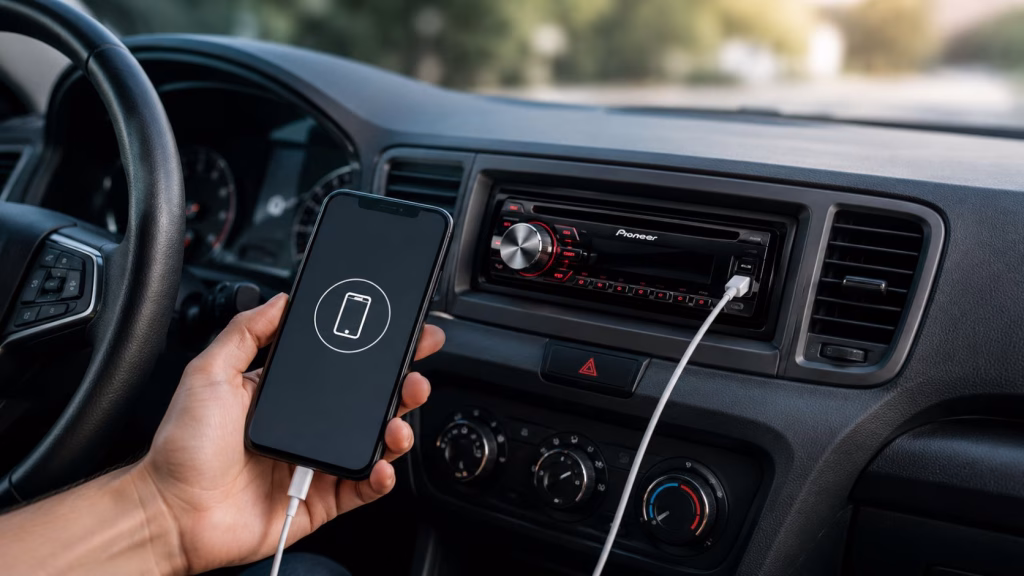 Как подключить телефон к магнитоле Pioneer