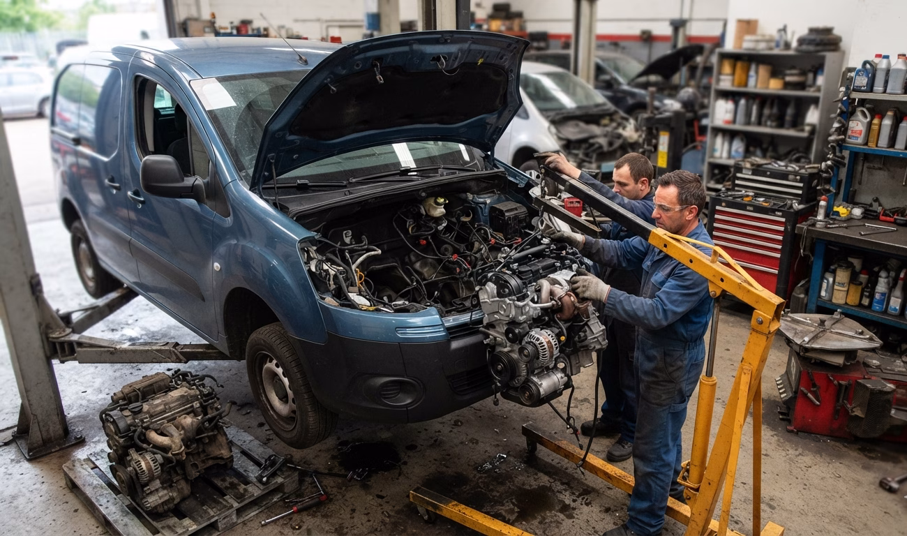 Выбор и замена б/у двигателя на Peugeot Partner: практическое руководство для автовладельцев